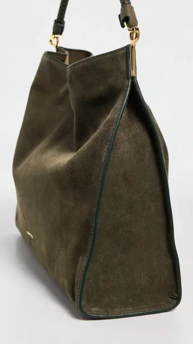 Veronica Beard Suede Vida Hobo Bag Cypress | Thumbnail 5 Veronica Beard Suede Vida Hobo Bag Cypress | Thumbnail 5