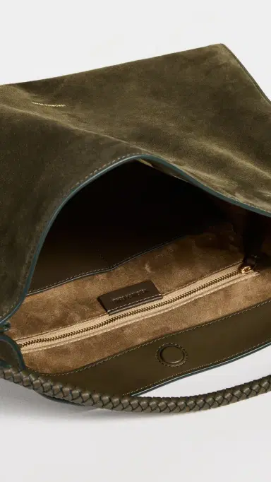 Veronica Beard Suede Vida Hobo Bag Cypress | Thumbnail 6 Veronica Beard Suede Vida Hobo Bag Cypress | Thumbnail 6