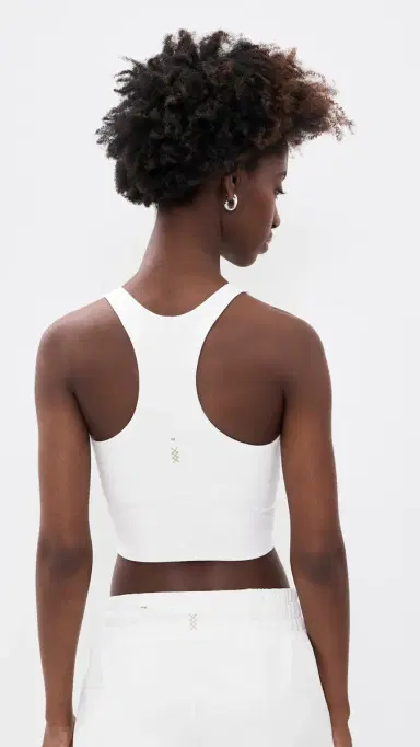 Rhone Revive Longline Bra Snow White | Thumbnail 3