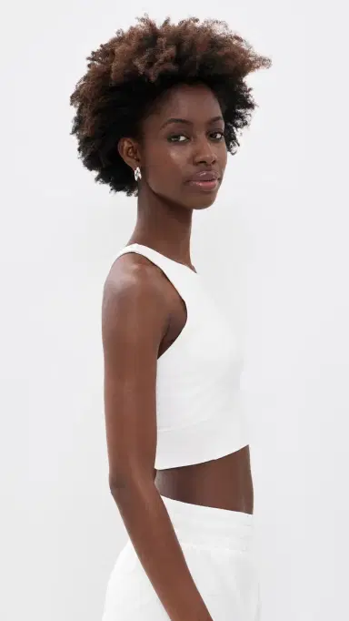 Rhone Revive Longline Bra Snow White | Thumbnail 4