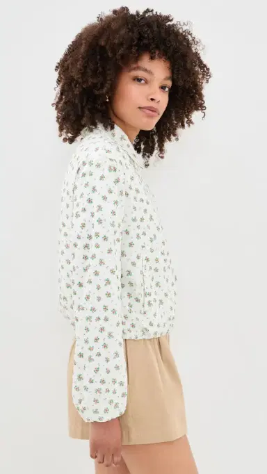 Maude Club Nadine Jacket Sprigged Floral | Thumbnail 4