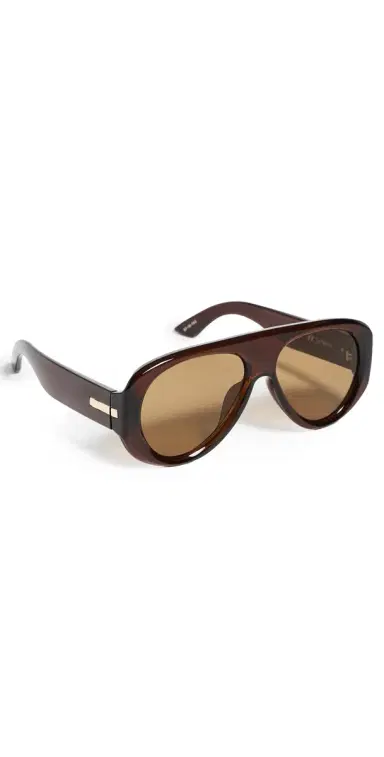 Le Specs Dream Boat Sunglasses Cocoa One Size | Thumbnail 1