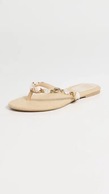 Dolce Vita Kysha Sandals Natural Raffia | Thumbnail 2