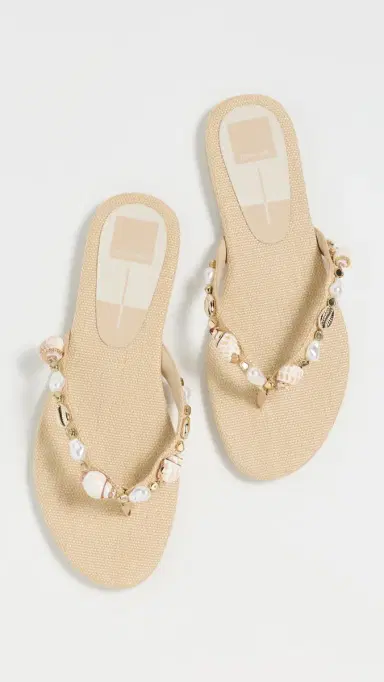 Dolce Vita Kysha Sandals Natural Raffia | Thumbnail 5