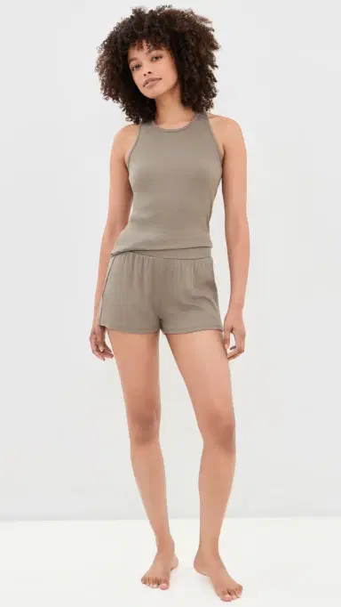 Commando Better Than Basic Rib Relaxed Shorts | Thumbnail 5