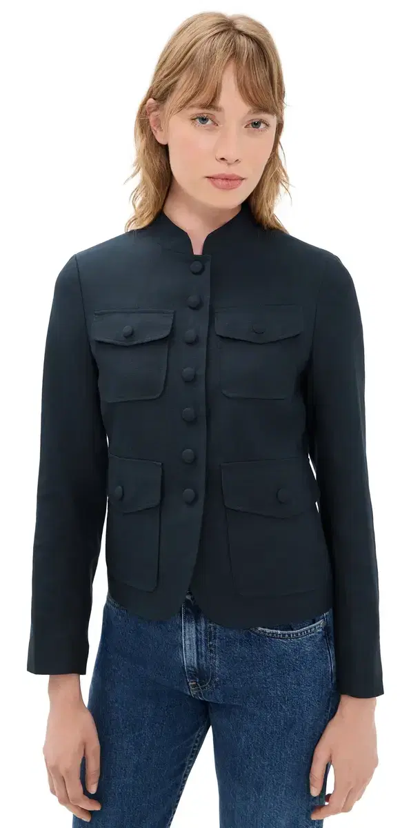 rag & bone Mercer Linen Blazer Sal