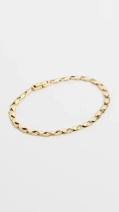 Jenny Bird Kate Anklet High Polish Gold M | Thumbnail 2