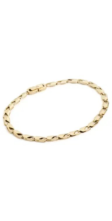 Jenny Bird Kate Anklet High Polish Gold M | Thumbnail 1