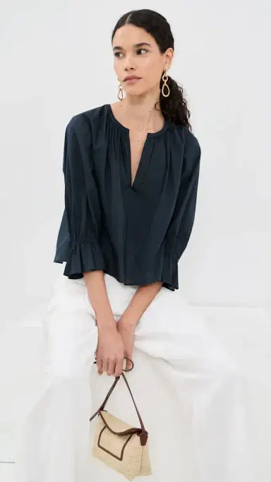 Frame The Poet Blouse | Thumbnail 5