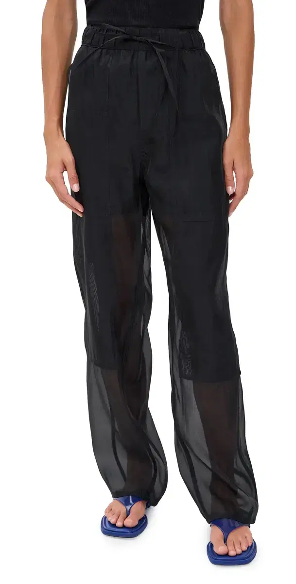 rag & bone Atlas Organza Pants Black
