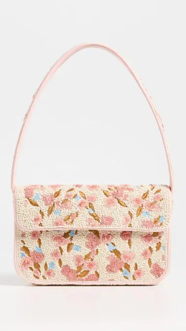 Staud Tommy Beaded Shoulder Bag Spring Day One Size | Thumbnail 2 Staud Tommy Beaded Shoulder Bag Spring Day One Size | Thumbnail 2