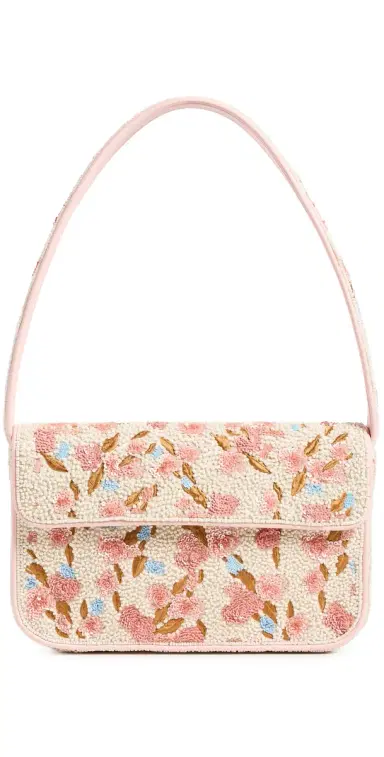 Staud Tommy Beaded Shoulder Bag Spring Day One Size | Thumbnail 1 Staud Tommy Beaded Shoulder Bag Spring Day One Size | Thumbnail 1