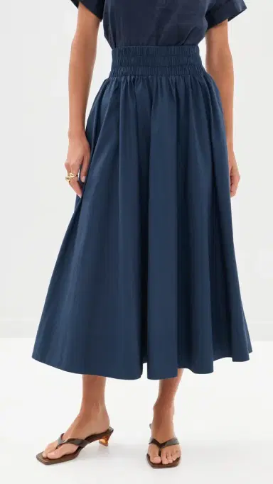 Suzie Kondi Kyria Circle Skirt Navy | Thumbnail 2 Suzie Kondi Kyria Circle Skirt Navy | Thumbnail 2