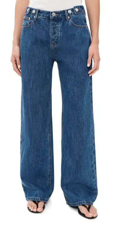 PARKE Adjustable Jeans Medium Wash | Thumbnail 1