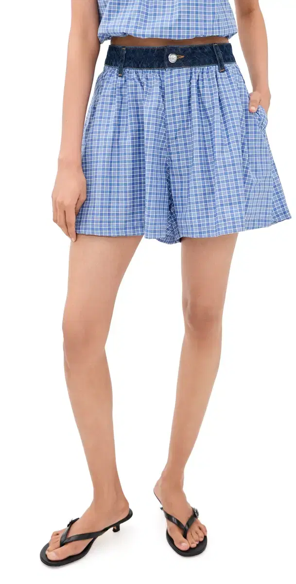 Cinq à Sept Madalyn Shorts Bleu Crush/Ultramarine Multi