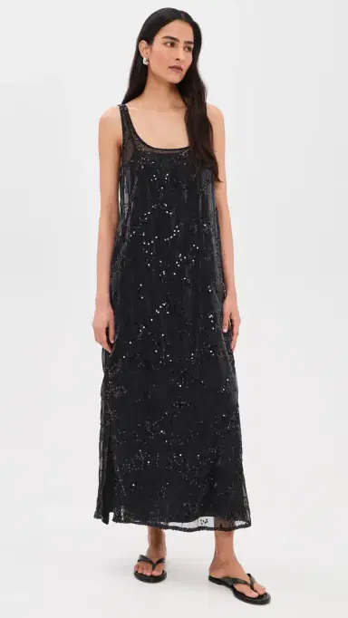 VRG GRL Neve Sequin Midi Dress | Thumbnail 3 VRG GRL Neve Sequin Midi Dress | Thumbnail 3