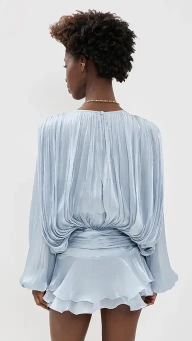 LIONESS Elements Mini Dress Baby Blue | Thumbnail 3 LIONESS Elements Mini Dress Baby Blue | Thumbnail 3