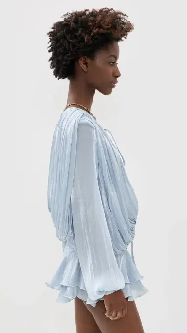 LIONESS Elements Mini Dress Baby Blue | Thumbnail 4 LIONESS Elements Mini Dress Baby Blue | Thumbnail 4