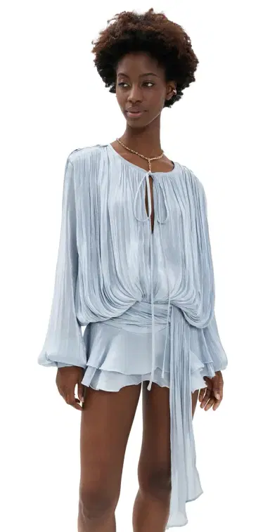 LIONESS Elements Mini Dress Baby Blue | Thumbnail 1 LIONESS Elements Mini Dress Baby Blue | Thumbnail 1