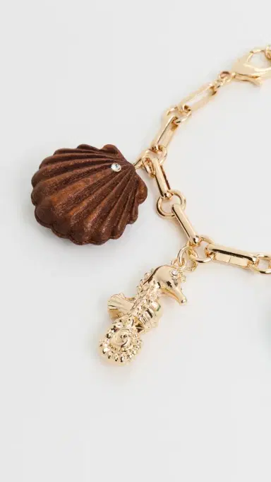 BaubleBar All At Sea Charm Bracelet Multi One Size | Thumbnail 4