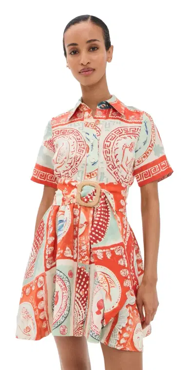 HUNTER BELL Liza Dress Lost At Sea 0 | Thumbnail 1