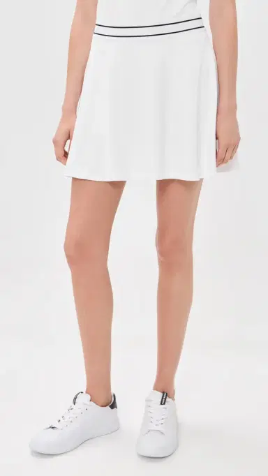 RLX Ralph Lauren Active Cable Knit Skort Ceramic White/Refined Navy S | Thumbnail 2