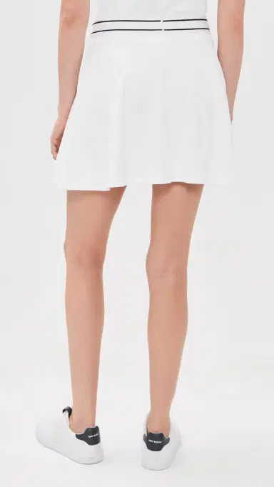 RLX Ralph Lauren Active Cable Knit Skort Ceramic White/Refined Navy S | Thumbnail 3
