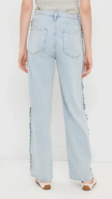 rag & bone Featherweight Phoebe Drawstring Jeans Alscallop | Thumbnail 4