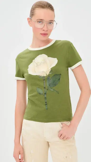 Acne Studios Rose Tee | Thumbnail 2 Acne Studios Rose Tee | Thumbnail 2