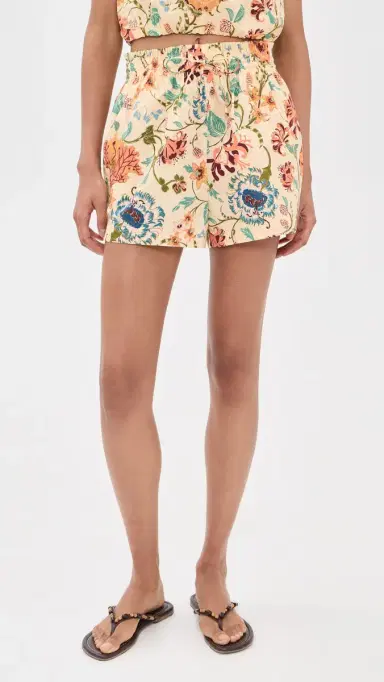 Ulla Johnson Marnie Cotton Shorts Abalone | Thumbnail 2 Ulla Johnson Marnie Cotton Shorts Abalone | Thumbnail 2