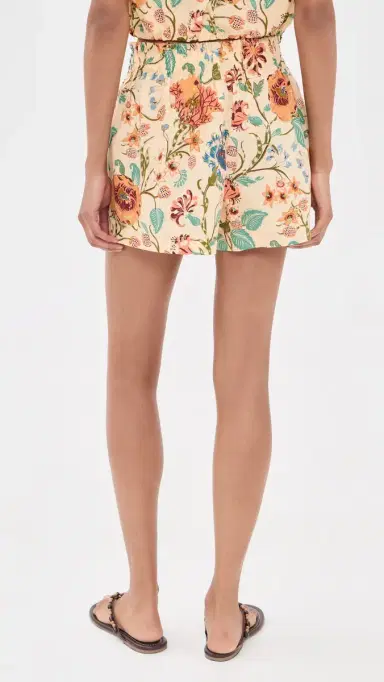 Ulla Johnson Marnie Cotton Shorts Abalone | Thumbnail 3 Ulla Johnson Marnie Cotton Shorts Abalone | Thumbnail 3