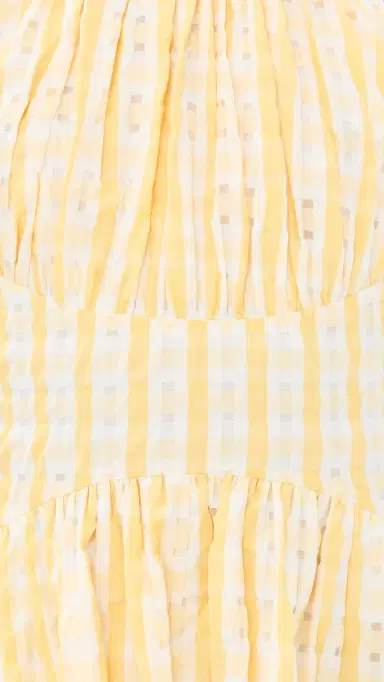 Rosie Assoulin In The Name of Love Halter Dress Yellow 4 | Thumbnail 6