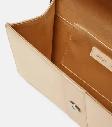 Manolo Blahnik Capri embellished satin clutch | Thumbnail 6