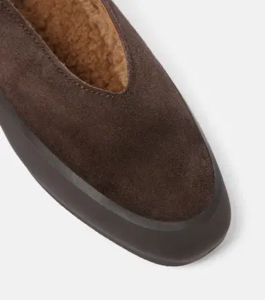 Le Monde Béryl Le Monde Béryl Apres Ski shearling-lined suede ballet flats | Thumbnail 3 Le Monde Béryl Le Monde Béryl Apres Ski shearling-lined suede ballet flats | Thumbnail 3
