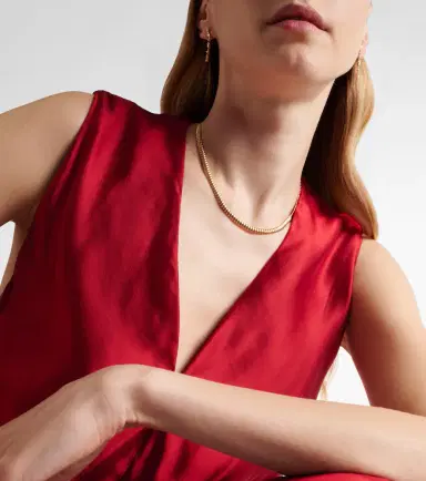 Anita Ko Zoe Thin 18kt gold choker | Thumbnail 5