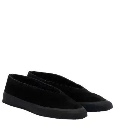 Le Monde Béryl Le Monde Béryl Apres Ski shearling-lined suede ballet flats | Thumbnail 1 Le Monde Béryl Le Monde Béryl Apres Ski shearling-lined suede ballet flats | Thumbnail 1