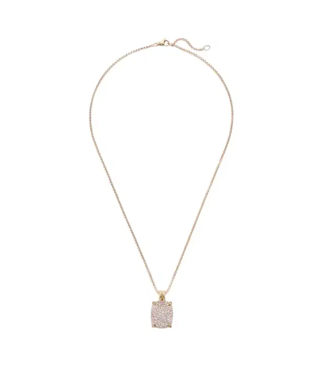 David Yurman Châtelaine 18kt gold pendant necklace with diamonds