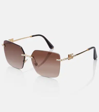 Dolce & Gabbana DG crystal-embellished square sunglasses | Thumbnail 2 Dolce & Gabbana DG crystal-embellished square sunglasses | Thumbnail 2