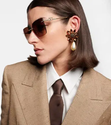 Dolce & Gabbana DG crystal-embellished square sunglasses | Thumbnail 5 Dolce & Gabbana DG crystal-embellished square sunglasses | Thumbnail 5