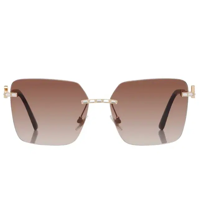 Dolce & Gabbana DG crystal-embellished square sunglasses
