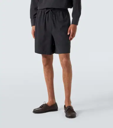 Saman Amel Henri silk shorts | Thumbnail 5 Saman Amel Henri silk shorts | Thumbnail 5