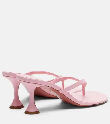 Amina Muaddi Juliette leather thong sandals | Thumbnail 2 Amina Muaddi Juliette leather thong sandals | Thumbnail 2