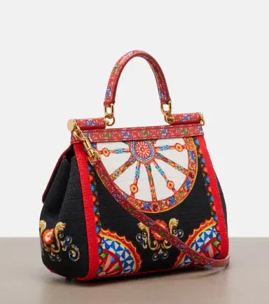 Dolce & Gabbana Sicily Medium printed top-handle bag | Thumbnail 3 Dolce & Gabbana Sicily Medium printed top-handle bag | Thumbnail 3
