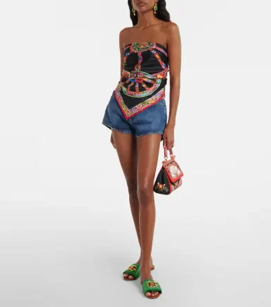 Dolce & Gabbana Sicily Medium printed top-handle bag | Thumbnail 5 Dolce & Gabbana Sicily Medium printed top-handle bag | Thumbnail 5