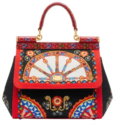 Dolce & Gabbana Sicily Medium printed top-handle bag | Thumbnail 1 Dolce & Gabbana Sicily Medium printed top-handle bag | Thumbnail 1