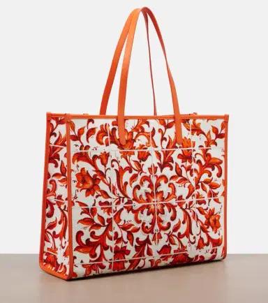 Dolce & Gabbana Shopping Large printed canvas shopper | Thumbnail 3 Dolce & Gabbana Shopping Large printed canvas shopper | Thumbnail 3