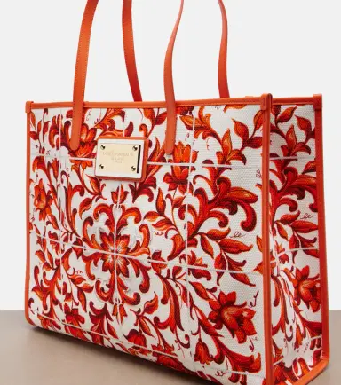 Dolce & Gabbana Shopping Large printed canvas shopper | Thumbnail 4 Dolce & Gabbana Shopping Large printed canvas shopper | Thumbnail 4