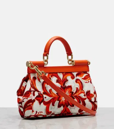 Dolce & Gabbana Sicily Mini embellished top-handle bag | Thumbnail 4 Dolce & Gabbana Sicily Mini embellished top-handle bag | Thumbnail 4
