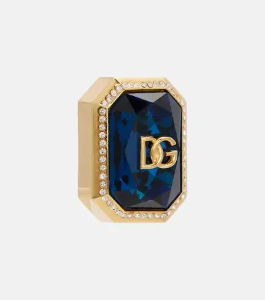 Dolce & Gabbana DG embellished clip-on earrings | Thumbnail 2 Dolce & Gabbana DG embellished clip-on earrings | Thumbnail 2