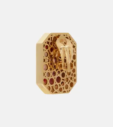 Dolce & Gabbana DG embellished clip-on earrings | Thumbnail 2 Dolce & Gabbana DG embellished clip-on earrings | Thumbnail 2